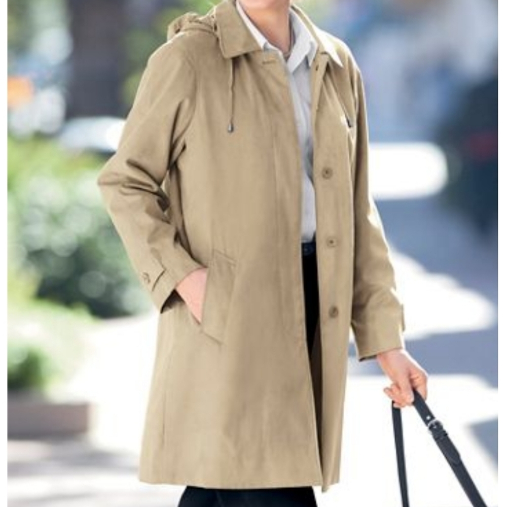 Appleseed's Microsuede Removeable Liner Coat - image 1